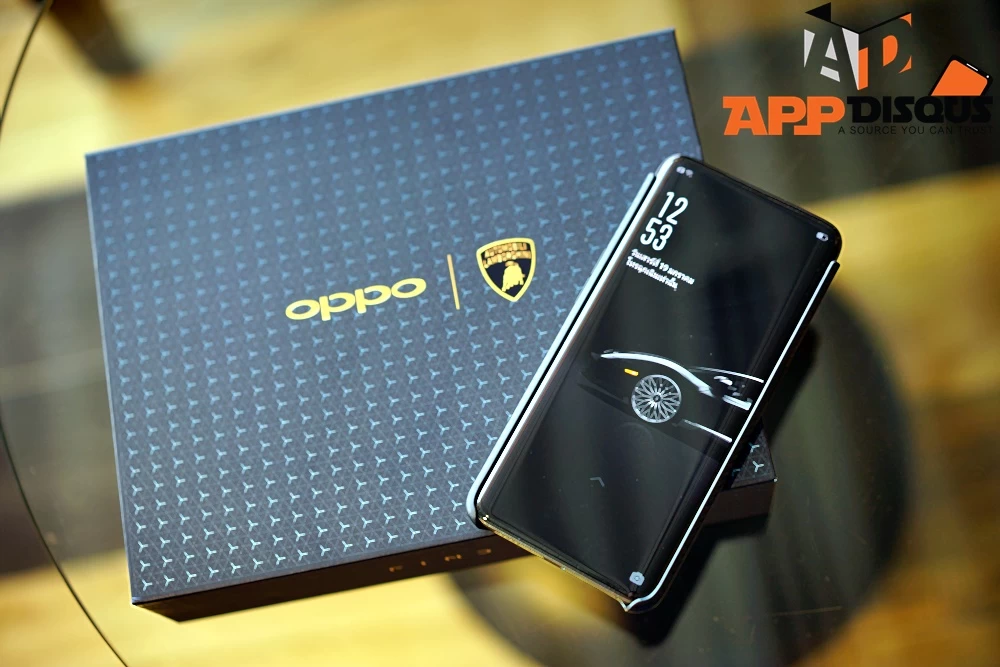 Appdisqus ขอขิง! อวดของในกล่อง OPPO Find X Automobili Lamborghini Edition  สวย...ขาดใจ